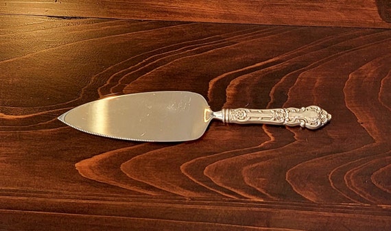 Wild Rose by International Sterling Handle Cake Server