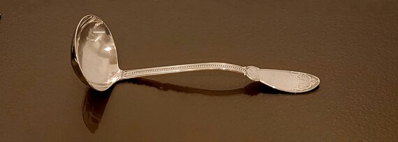 Soup Ladle - Oriental by John Polhamus Coin Silver circa 1865