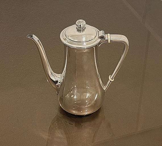 Vintage S. Kirk & Son Sterling Silver Chocolate Pot