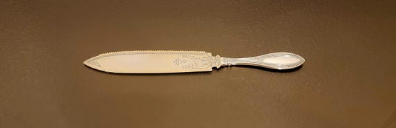 Cake Saw - Indian by Whiting Sterling Silver