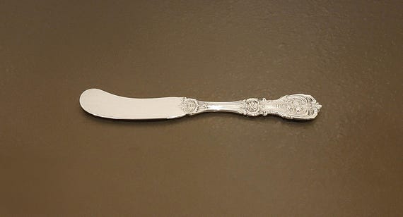 Flat Butter Spreader - Francis I by Reed & Barton Sterling Silver