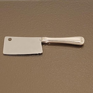 Cheese Cleaver - Old French by Gorham Sterling Handle