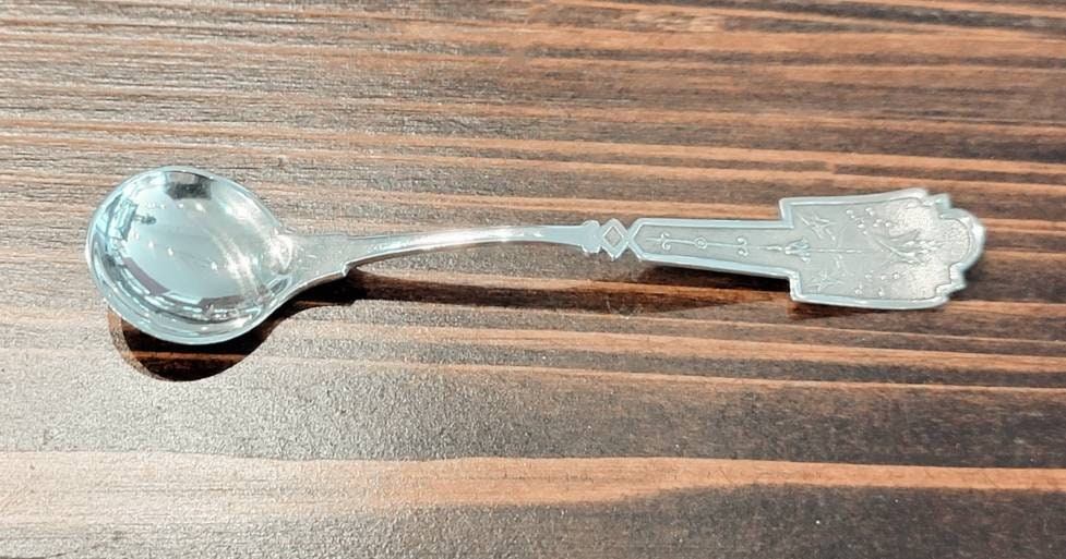 Coin Silver Master Salt Spoon circa 1870
