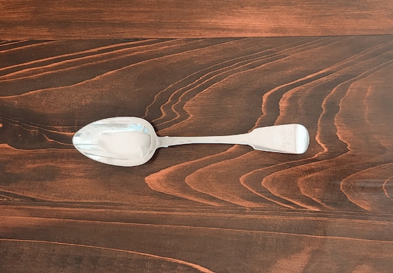 Irish Sterling Oval Soup Spoon made in Dublin circa 1829