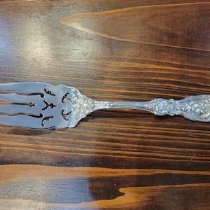 Large Cold Meat Fork - Francis I by Reed & Barton Sterling Silver