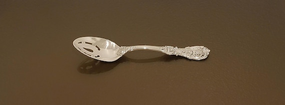Pierced Serving Spoon - Francis I by Reed & Barton Sterling