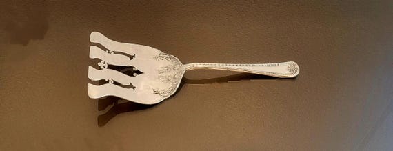 Asparagus Server - Dominick & Haff Sterling Silver
