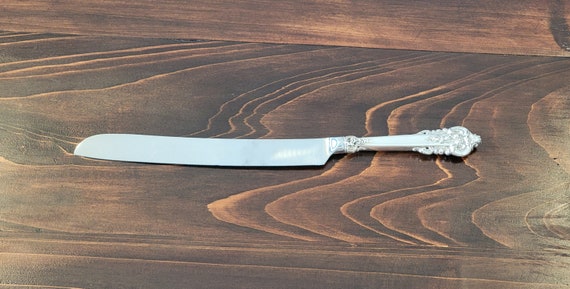 Grande Baroque by Wallace Sterling Handle Wedding Cake Knife