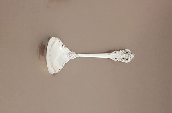 Grande Baroque by Wallace Sterling Silver Gravy Ladle