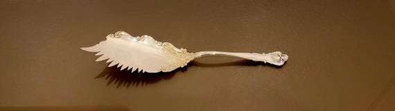 Macaroni Server - Mono I - New Queens by Durgin Sterling Silver