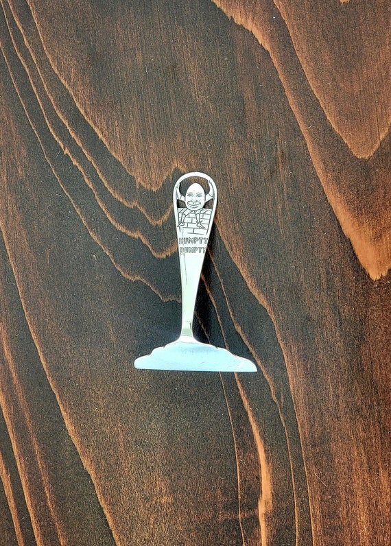 Sterling Silver Humpty Dumpty Baby Food Pusher