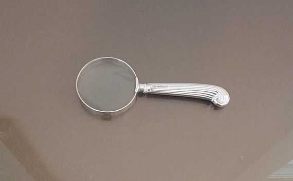 Sterling Handle Magnifying Glass