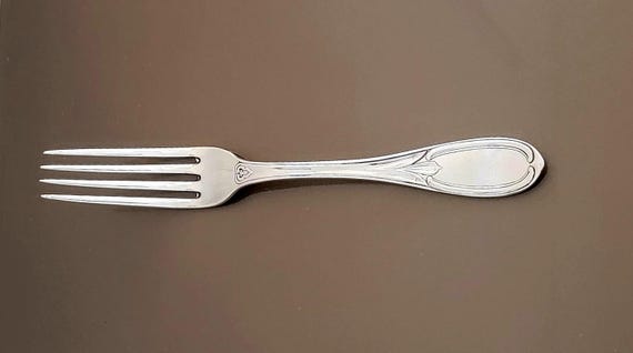 Coin Silver circa 1850 Hyde & Goodrich of New Orleans Dinner Fork