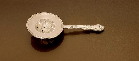 Tea Strainer - Melrose by Gorham Sterling Handle
