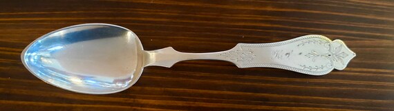 Duhme & Co. Sterling Silver Oval Soup/Dessert Spoon