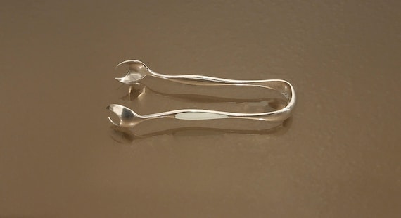 Sugar Tongs - Frigast of Denmark Sterling Silver and Enamel