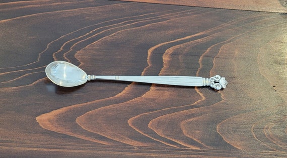 Cactus by Georg Jensen Sterling Silver  Mixing Spoon