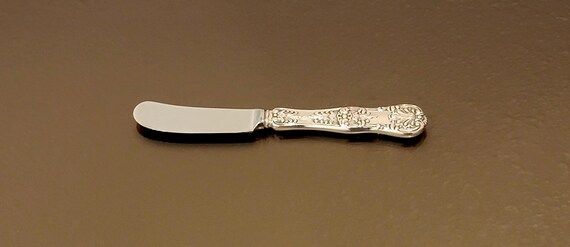 English King by Tiffany Sterling Handle Butter Spreader