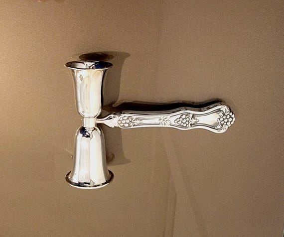 Sterling Handle Double Jigger - Margaux by Towle Sterling Handle