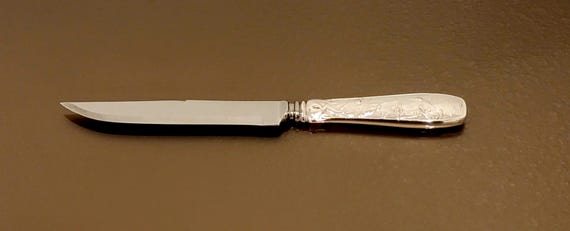 Steak Knife - Audubon by Tiffany Sterling Silver Handle