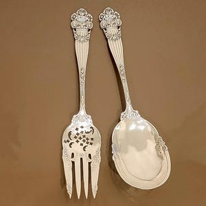 Salad Serving Set - Georgian by Towle Sterling Silver