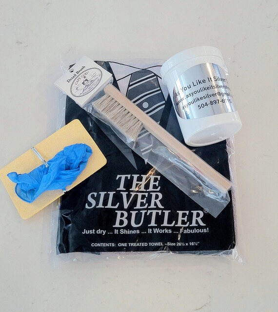 Four Piece Silver Cleaning Kit