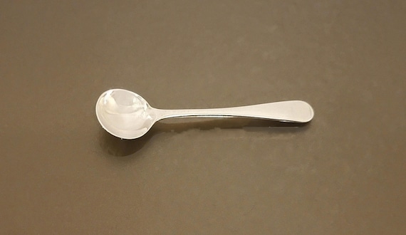 Sterling Silver Salt Spoon 3"