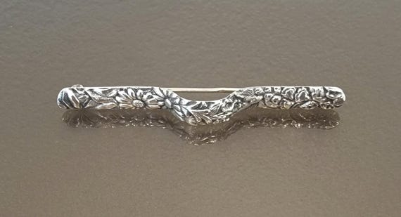 Jenkins & Jenkins Sterling Silver Bar Pin