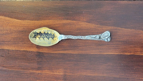 Sterling Silver Galveston, TX Souvenir Spoon by Wallace Silversmiths