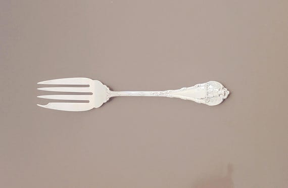 National by Durgin Sterling Silver Salad Fork