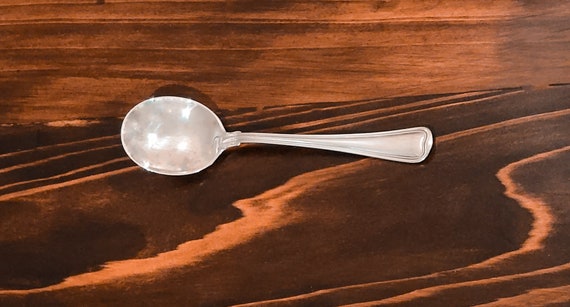 Fiddle Thread by Frank Smith Sterling Silver Cream Soup Spoon