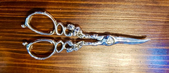 Sterling Grape Scissors/Shears