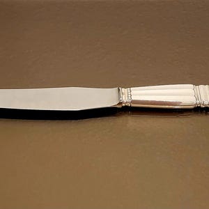 Dinner Knife 10&quot; - Acorn by Georg Jensen Sterling Silver  Handle