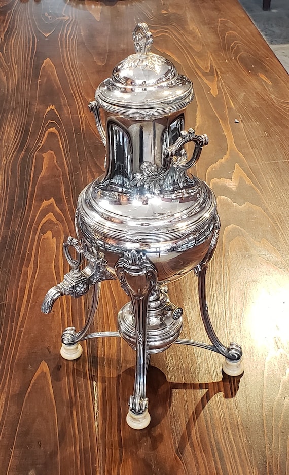 French Sterling Silver Coffee Urn