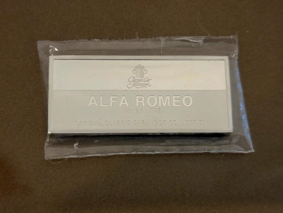 Sterling Silver 0.65 Troy Ounce Alfa Romeo Car Bar