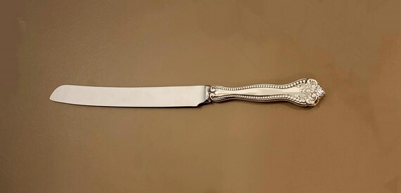 Antique Wedding Cake Knife - Raleigh by Alvin Sterling Silver Handle