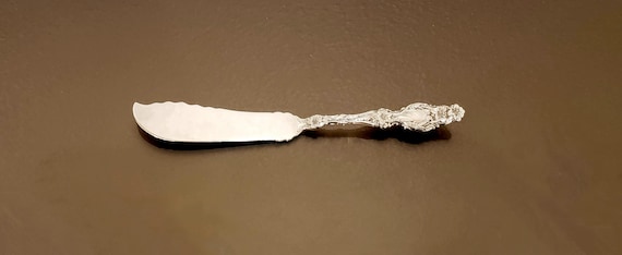 Master Butter Knife - Lily by Whiting Sterling Silver