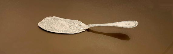 Fish Server - Albert Coles circa 1835 Coin Silver