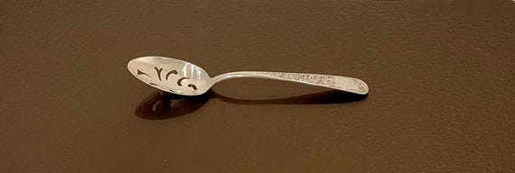 Pierced Tablespoon (Serving) - Old Maryland Engraved by S. Kirk & Son Sterling Silver