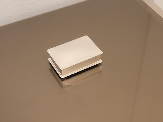 Sterling Silver Cigarette Box Hand Wrought by Fina