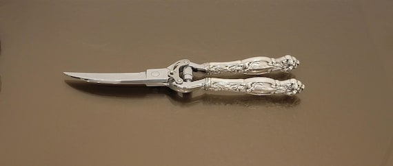 Poultry Shears - Frontenac by International Sterling Silver Handles - Monogrammed "NSP"