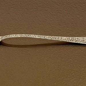 Bacon Serving Fork - Repousse by S. Kirk & Son Sterling Silver