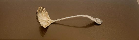 Soup Ladle - Mono P - New Vintage by Durgin Sterling Silver