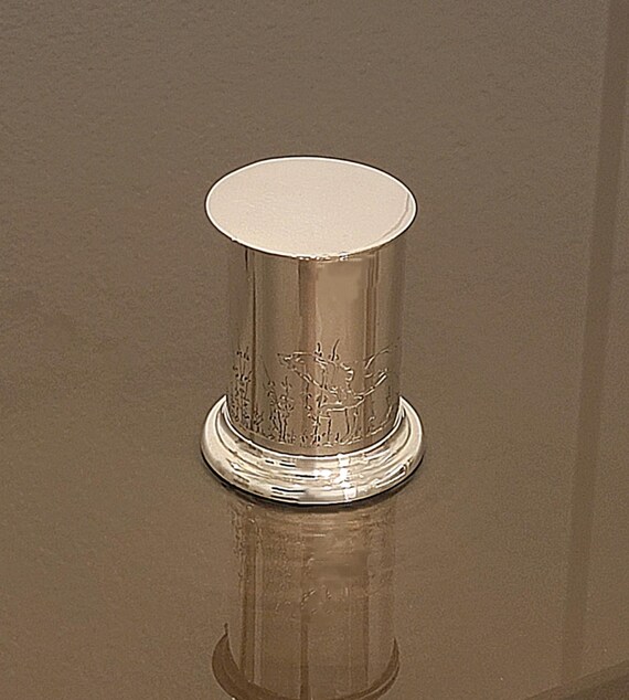 Vintage Sterling Silver Cigarette Dispenser