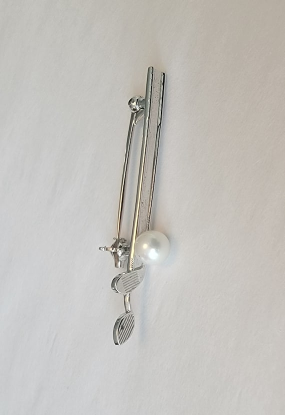 Sterling Golf Clubs Pearl Pin