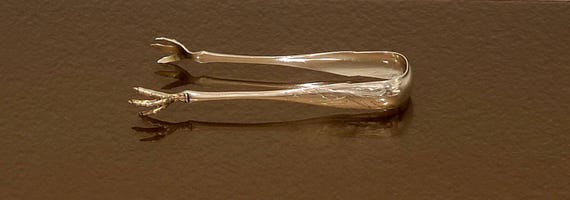 Sterling Silver Sugar Tongs