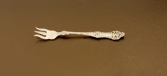Cocktail Fork - Old Orange Blossom by Alvin Sterling Silver