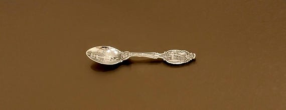 Mount Vernon Sterling Silver Souvenir Demitasse Spoon by International Silver Co.