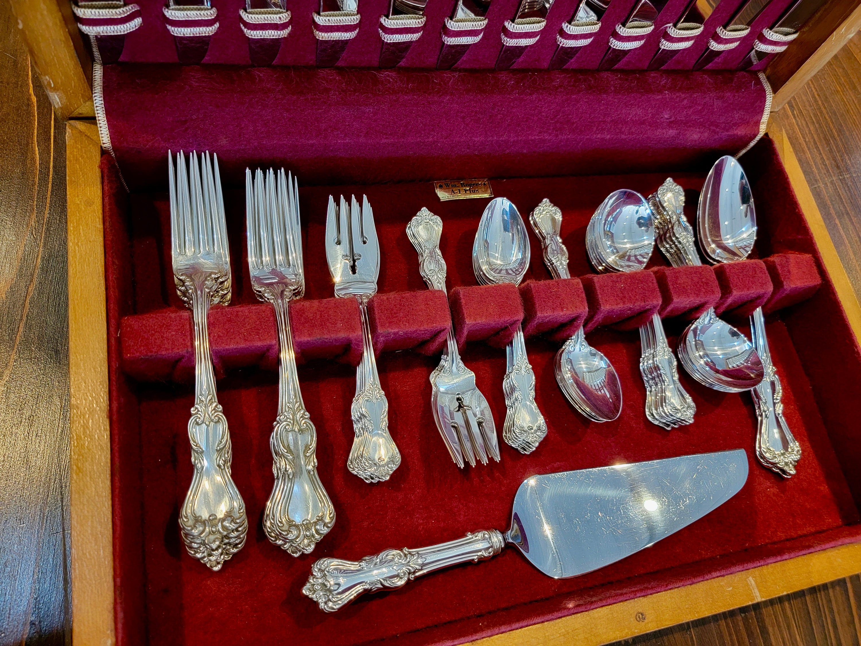 Marlborough by Reed & Barton Complete Sterling Flatware Set