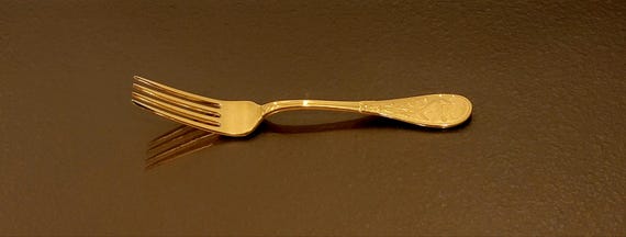 Dinner Fork - Audubon Vermeil by Tiffany Sterling Silver
